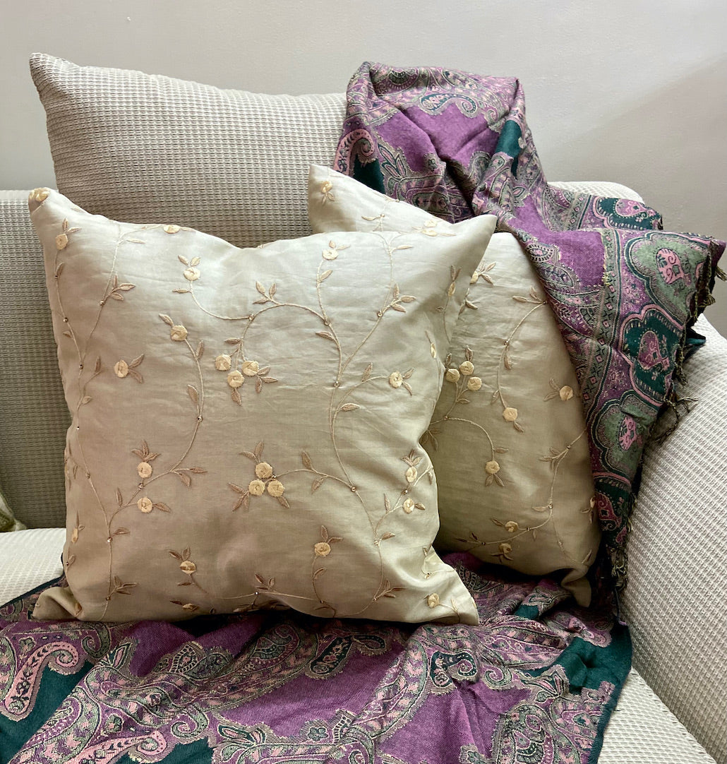 Cushion Cover - Organza Swarovski