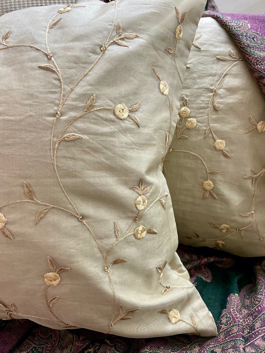 Cushion Cover - Organza Swarovski