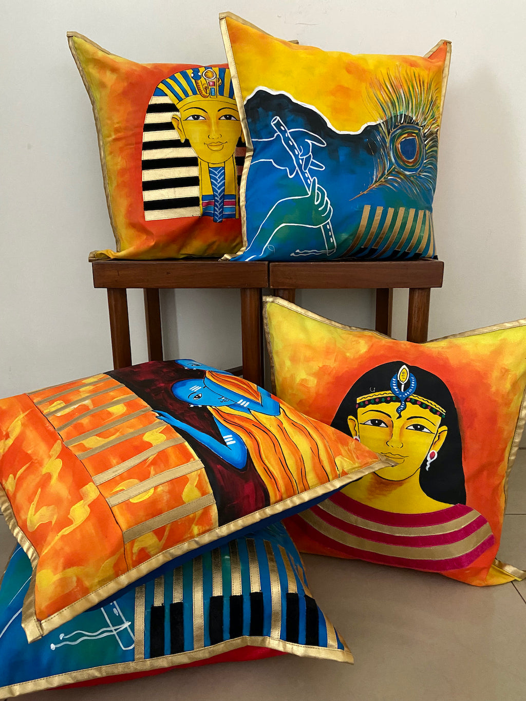 Cushion Cover - Painting of the Gods