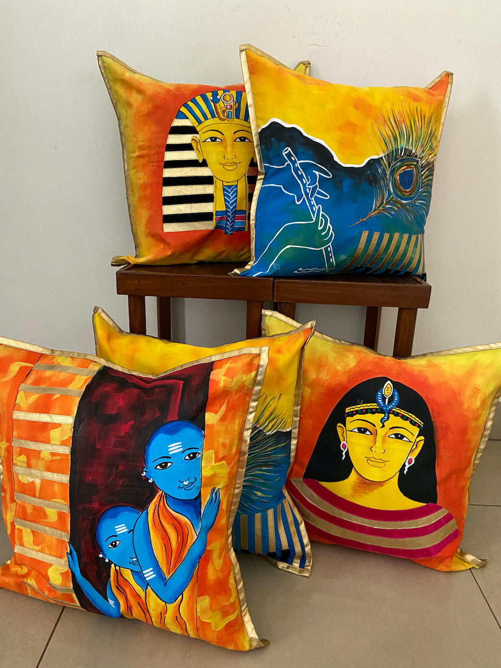 Cushion Cover - Painting of the Gods