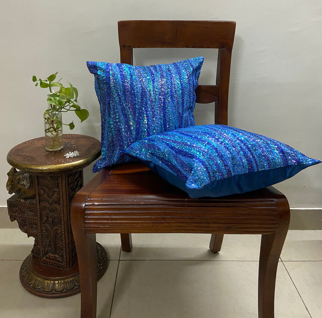 Cushion Covers - Shades of Blue