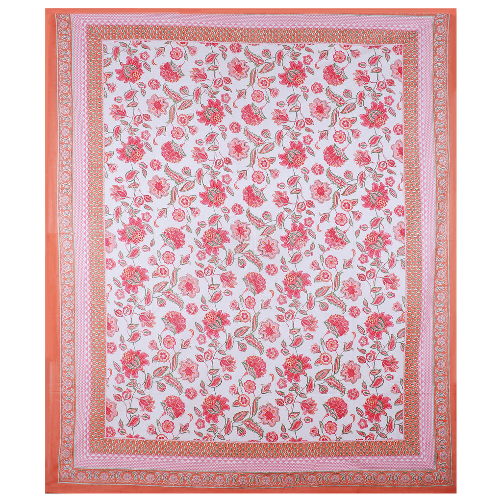 Bed Sheet - Splash of Pink